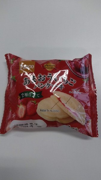 あまおういちごパンケーキ　２個入