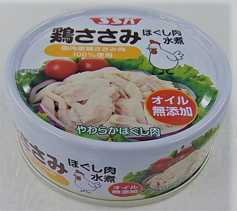 鶏ささみ　ほぐし肉水煮　ＥＯ