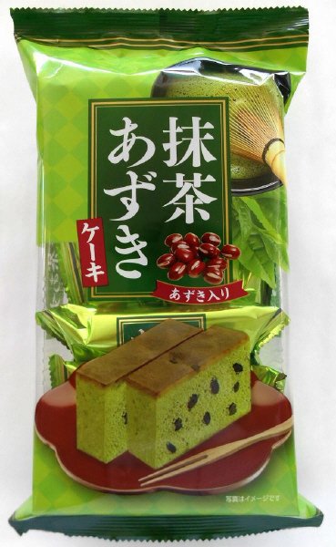 抹茶あずきケーキ