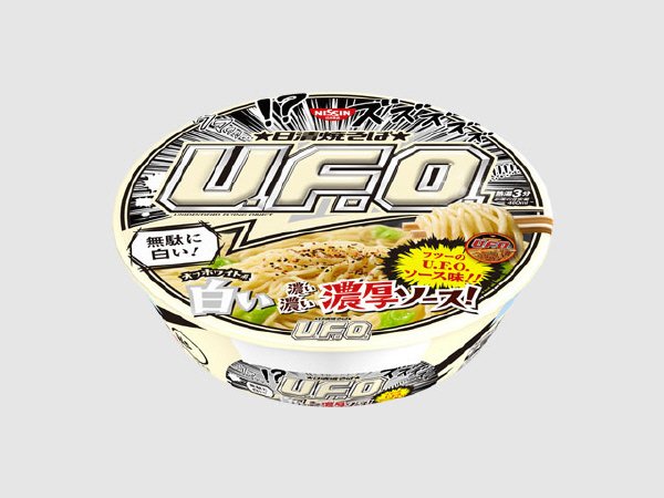 日清焼そばＵ．Ｆ．Ｏ．　白い濃い濃い濃厚ソース