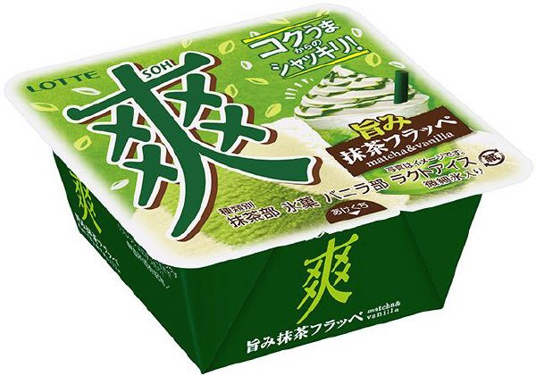 爽　旨み抹茶フラッペ＜抹茶＆バニラ＞