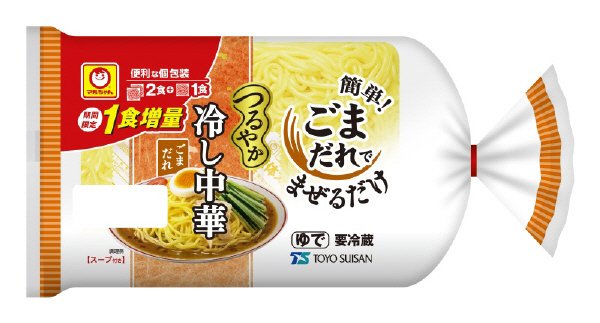 つるやか　冷し中華　ごまだれ　２人前（１食増量品）