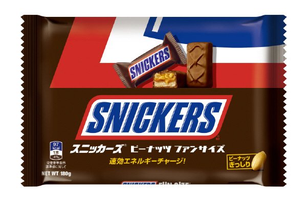 スニッカーズファンサイズ１８０ｇ