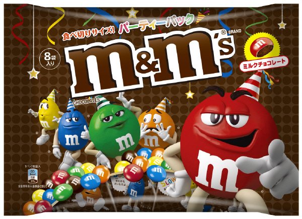 Ｍ＆Ｍ’ｓパーティーパックミルク