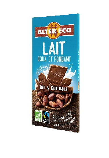 フェアトレードチョコ　レドゥエフォンダン(ミルク）