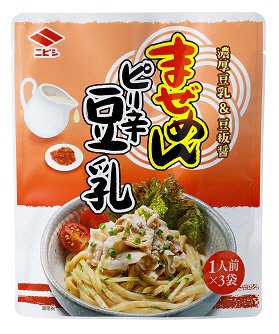 まぜめんピリ辛豆乳