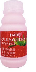 とちおとめとミルク