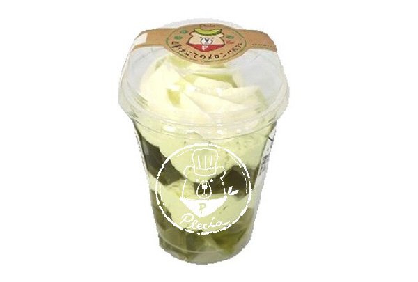 4層仕立てのコーヒーパルフェ