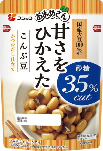 甘さをひかえた　こんぶ豆