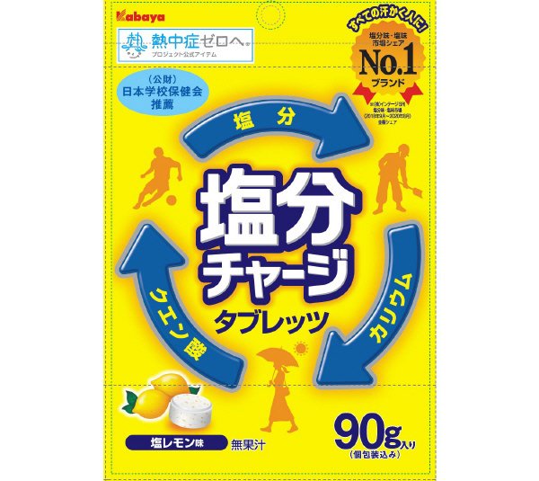 塩分チャージタブレッツ　塩レモン