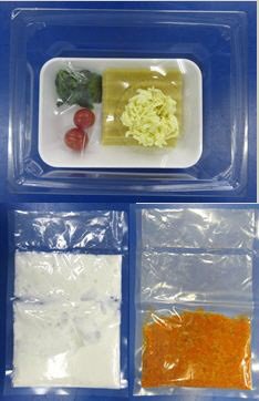 ほうれん草とトマトのラザニア