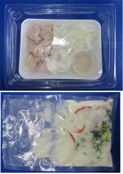 鶏肉ときのこのホワイトシチュー