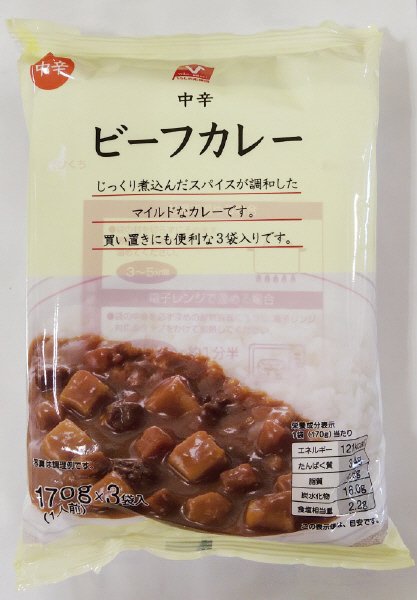 バローセレクト　ビーフカレー中辛