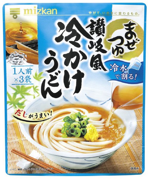 ミツカン　まぜつゆ　讃岐風冷かけうどん