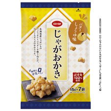 じゃがおかき（バターしょうゆ味）