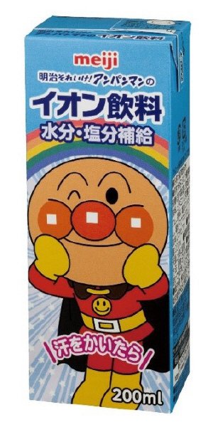 明治それいけ！ｱﾝﾊﾟﾝﾏﾝのｲｵﾝ飲料