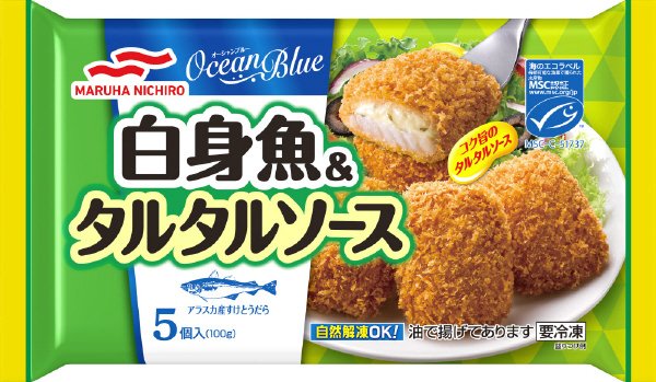 白身魚＆タルタルソース