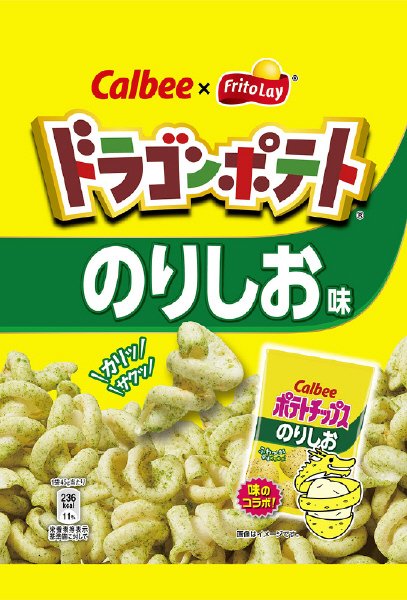 ドラゴンポテト　のりしお味