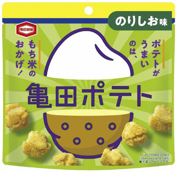 ５０ｇ亀田ポテトのりしお味