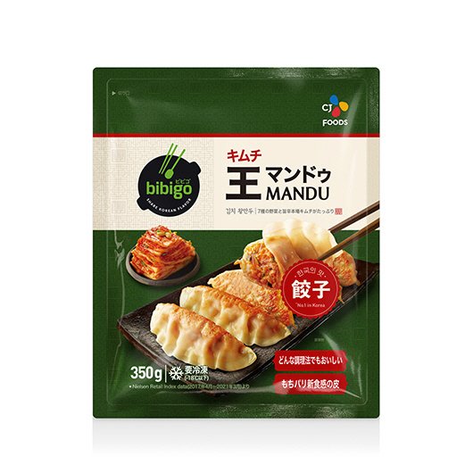 bibigo　王マンドゥ　キムチ