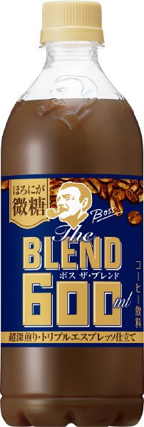 サントリーコーヒー　ボス　Ｔｈｅ　ＢＬＥＮＤ　ほろにが微糖　６００ｍｌペット