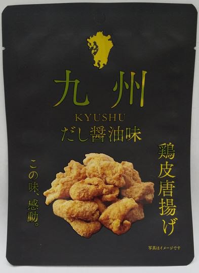 鶏皮唐揚げ　九州だし醤油味