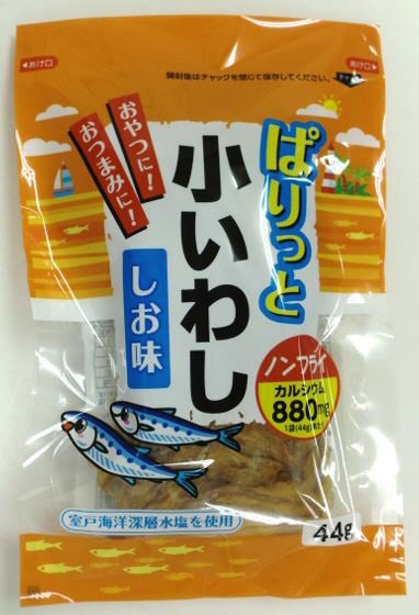 ぱりっと小いわししお味