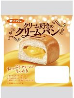 クリーム好きのクリームパン