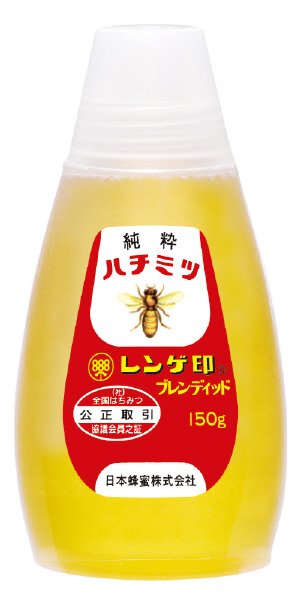 レンゲ印純粋ハチミツ１５０ｇポリ