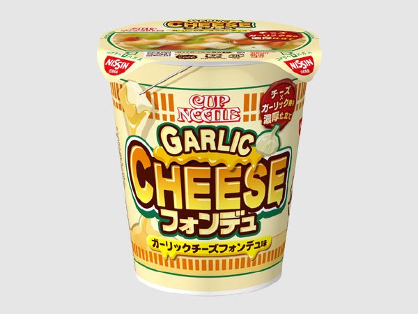 カップヌードル　ガーリックチーズフォンデュ味