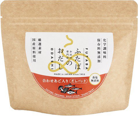 ふたばのおだし 合わせあご入り[食塩無添加6P]