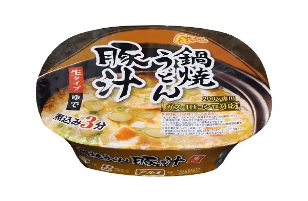 金ちゃん鍋焼うどん豚汁