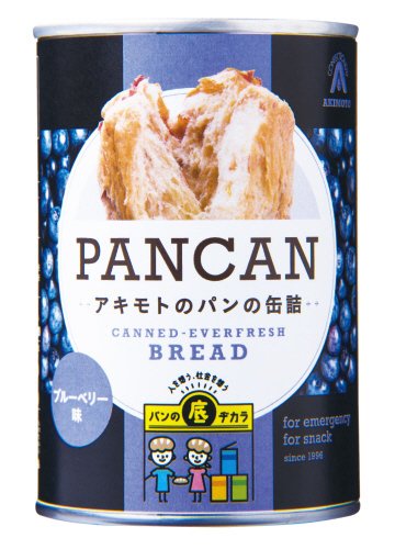 缶入りソフトパン　ブルーベリー味