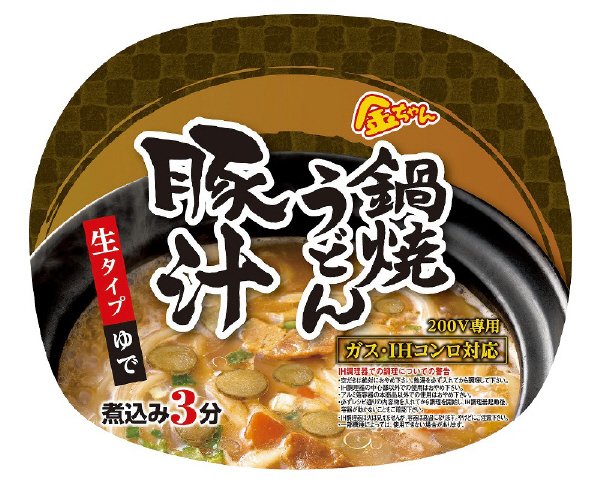 金ちゃん鍋焼うどん豚汁