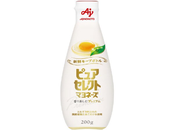 「ピュアセレクト　マヨネーズ」新鮮キープボトル２００ｇ
