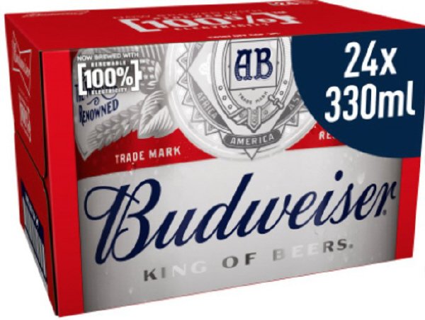 バドワイザー瓶　330ml