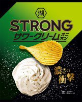ＫＯＩＫＥＹＡ　ＳＴＲＯＮＧ　ポテトチップス　濃サワークリームオニオン
