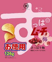 １２６ｇ　お徳用すっぱムーチョチップスさっぱり梅