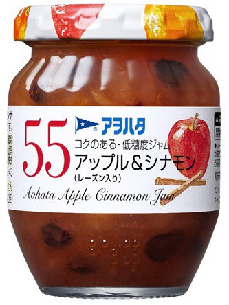 アヲハタ ５５　アップル＆シナモン（レーズン入り）