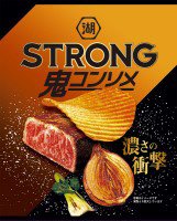 KOIKEYA　STRONGポテトチップス　鬼コンソメビーフ