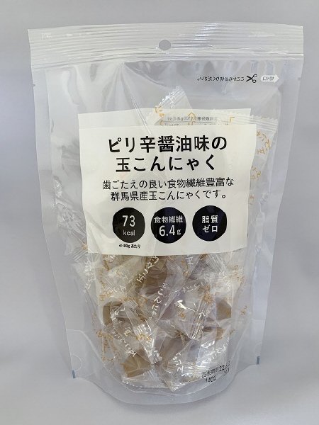 ピリ辛醤油味の玉こんにゃく