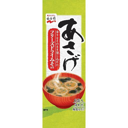 あさげ　６袋入(2022年4月～）