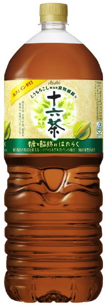 アサヒ　十六茶糖と脂肪にはたらく