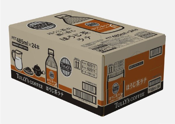 タリーズほうじ茶ラテＰＥＴ４８５