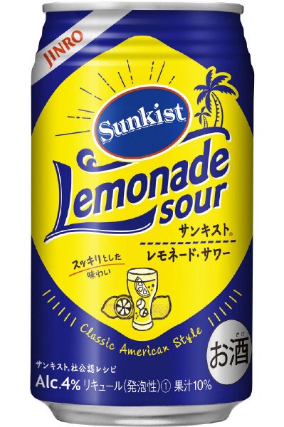 サンキストレモネード・サワーの素２０°５００ml