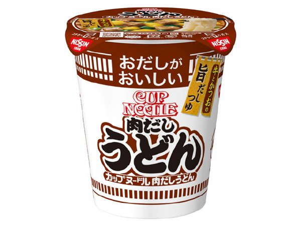 おだしがおいしいカップヌードル　肉だしうどん