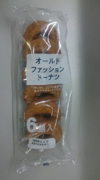 オールドファッションドーナツ６個入