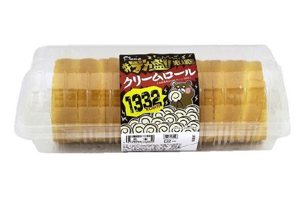 ＃デカ盛！！クリームロール
