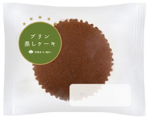 プリン蒸しケーキ