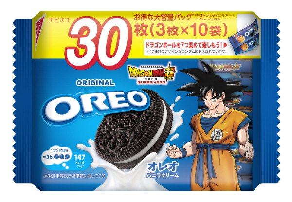 オレオ ドラゴンボールパック　バニラクリーム　３０枚